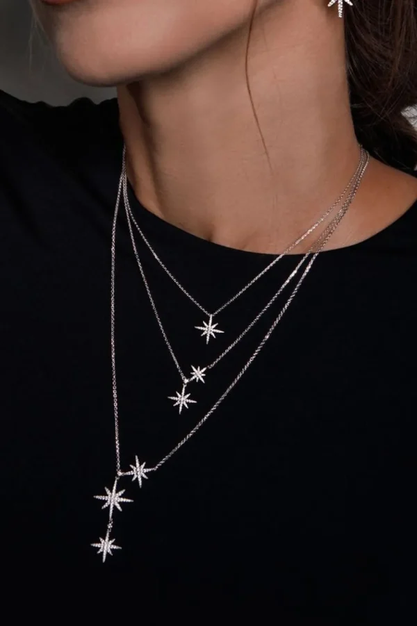Colliers^APM Monaco Collier Ajustable Meteorites - Argent