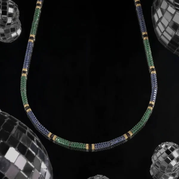 Colliers^APM Monaco Collier Ajustable Multicolore