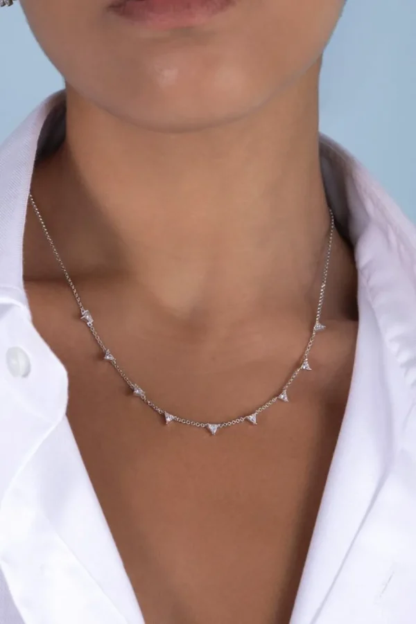 Colliers^APM Monaco Collier Ajustable Triangle Eclat