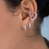 Boucles D'Oreilles^APM Monaco Creoles Lune