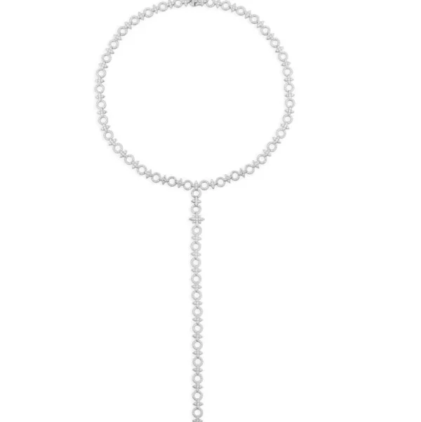 Colliers^APM Monaco Ras-De-Cou Meteorites Et Cercles Long - Argent